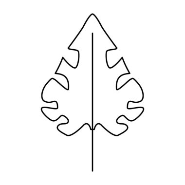 Yaprak doğa çizgi filmi