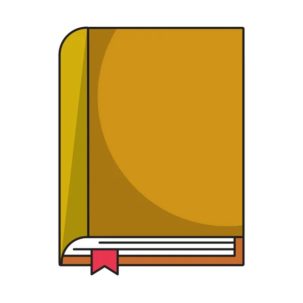 Livro educação símbolo cartoon —  Vetores de Stock