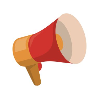 Vintage Bullhorn sembol karikatür