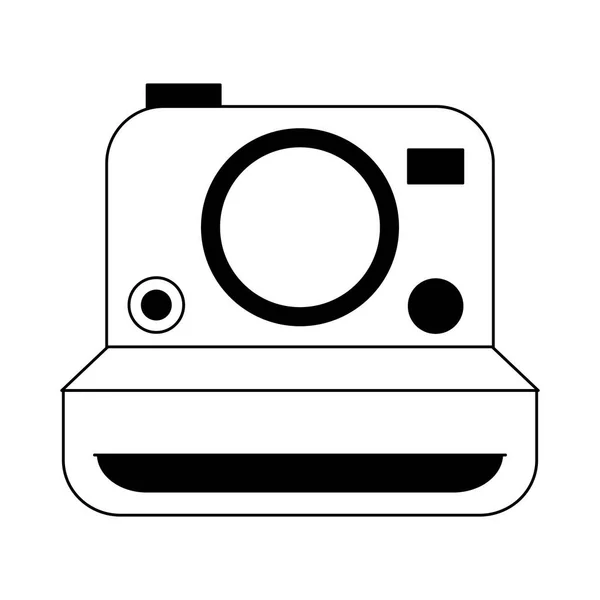 Vintage-Fotokamera Symbol — Stockvektor
