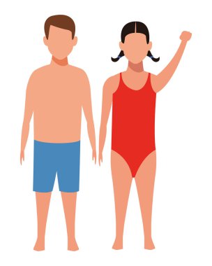 Yazlık giysiler giyen çocuk