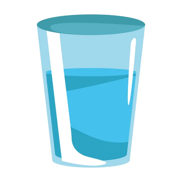 Vaso de agua — Archivo Imágenes Vectoriales