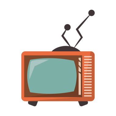 Eski Vintage televizyon sembolü