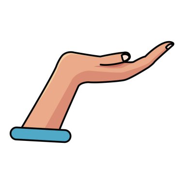 El palmiye açık izole