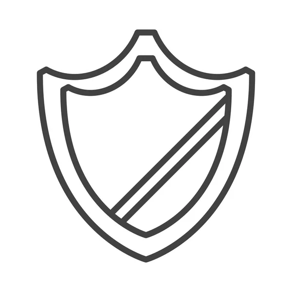 Symbole de sécurité Shield — Image vectorielle