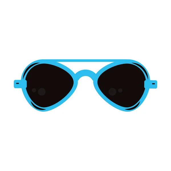 Mode sol glasögon tecknad — Stock vektor