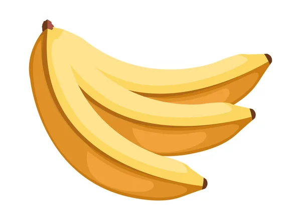 Μπανάνες εικονίδιο κινουμένων σχεδίων — Διανυσματικό Αρχείο