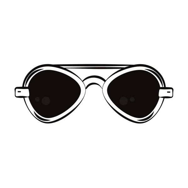 Mode Sonnenbrille Cartoon — Stockvektor