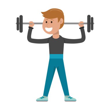 atlet ağırlık kaldırma egzersizleri