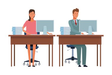 bir Ofis Masası kadınlarda