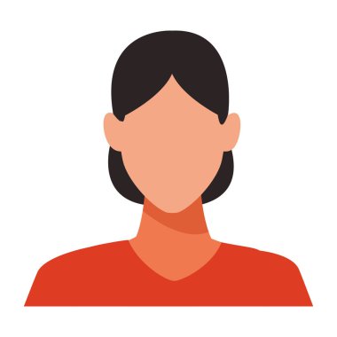 woman portrait faceless