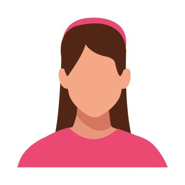 woman portrait faceless