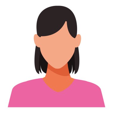 woman portrait faceless