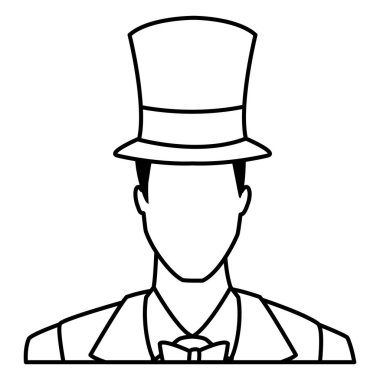 zarif adam portre siyah ve beyaz