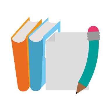 levha ve kalem ile kitaplar