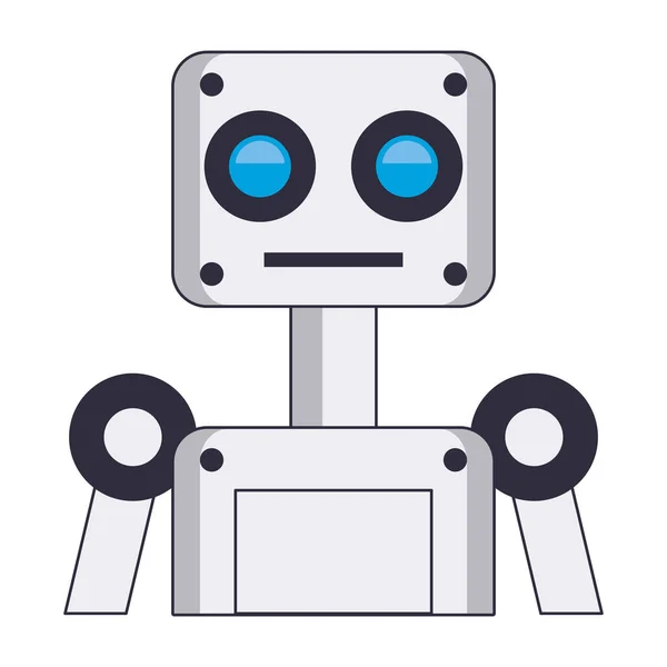 Robot techonologie isolé — Image vectorielle