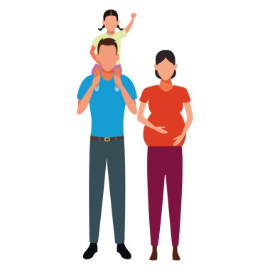 Aile avatar çizgi film karakteri