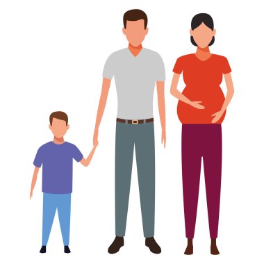 Aile avatar çizgi film karakteri