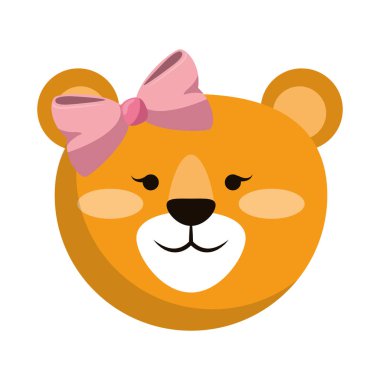 Kaplan sevimli hayvan kafası