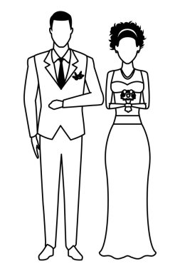 damat ve gelin siyah beyaz