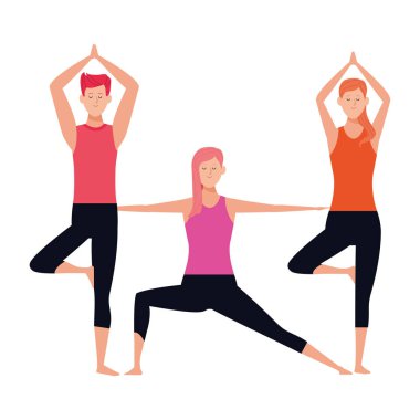 insanlar yoga pozlar