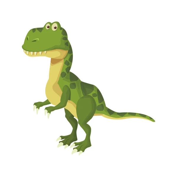 Карикатура на динозавра тираннозавра — стоковый вектор