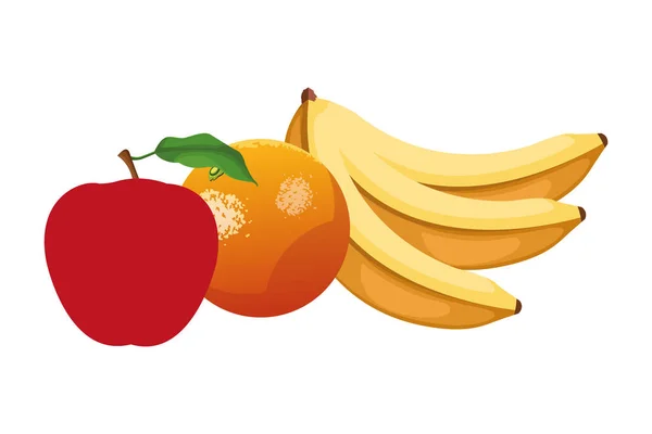Icône de fruit dessin animé — Image vectorielle