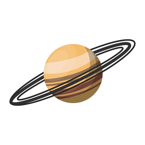 Saturno planeta Vía Láctea galaxia — Archivo Imágenes Vectoriales