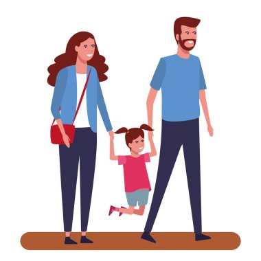 Anne-baba ile çocuk