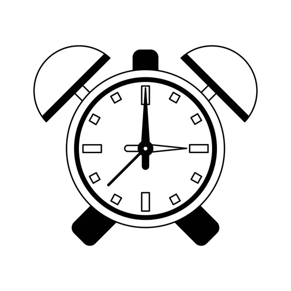 Alarme sinos relógio símbolo — Vetor de Stock