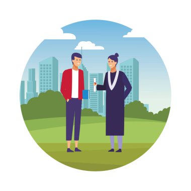 Öğrencilerin mezuniyet kutlaması