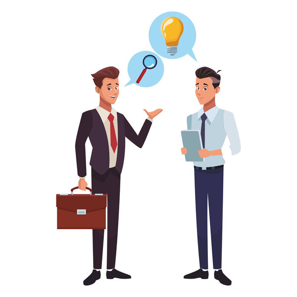 Business meeting cartoon