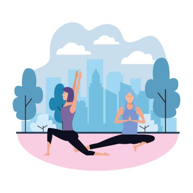 Kadınlar Yoga poses