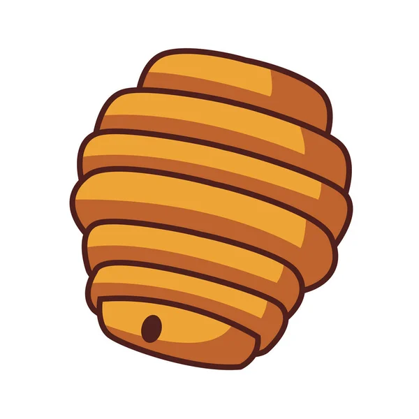 Honeycomb cartoon isolated — Stock Vector