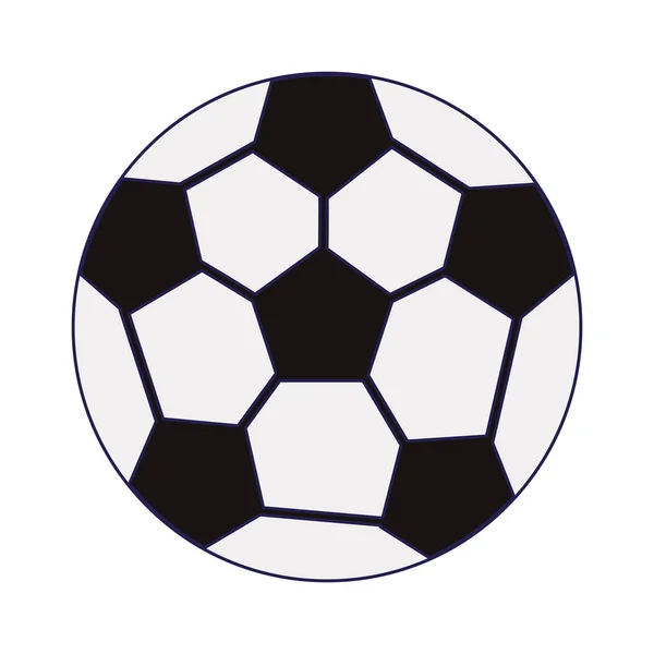 Fotboll Sport Cartoon Blue Lines — Stock vektor