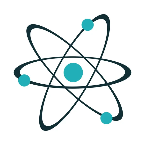 Atom science symbol — Stock Vector