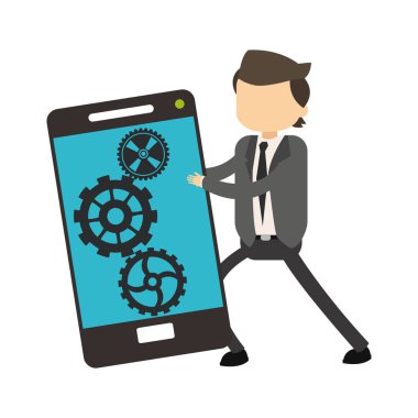 işadamı holding smartphone