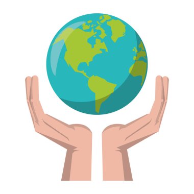 Dünya insan elinde sembol