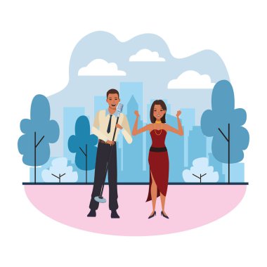 şarkıcı ve dansçı