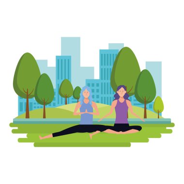 Kadınlar Yoga poses