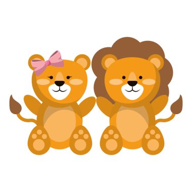 Sevimli hayvanlar çift