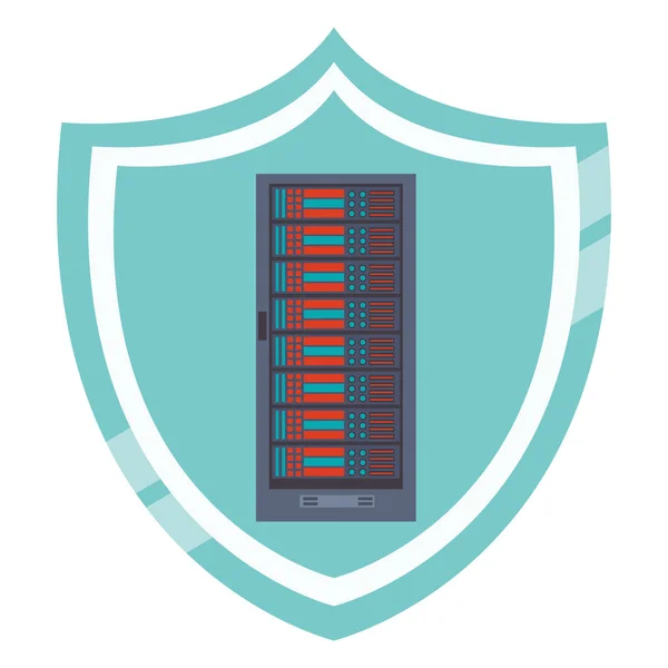 Сервер хранения данных — стоковый вектор