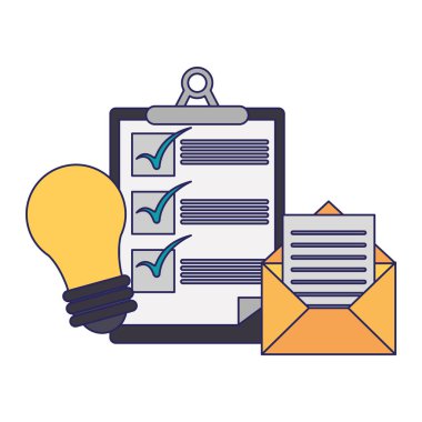 İş iletişimi teknolojisi mavi hatlar