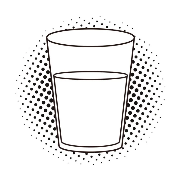 Vaso de agua — Archivo Imágenes Vectoriales