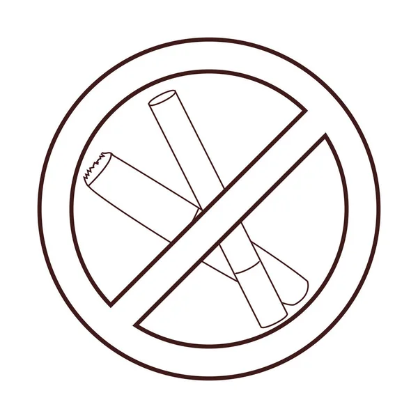 禁煙標識 — ストックベクタ