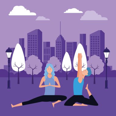 Yoga birkaç poz