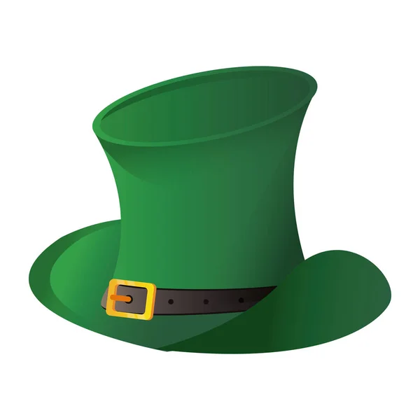 爱尔兰复古帽子 — 图库矢量图片