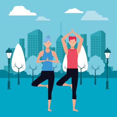 Yoga birkaç poz