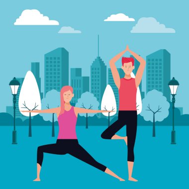 Yoga birkaç poz