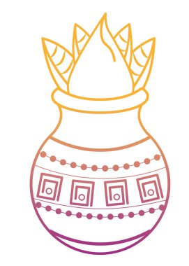 Ugadi hint elementleri gökkuşağı çizgileri